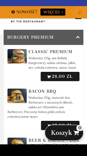 Android application Burgerito screenshort