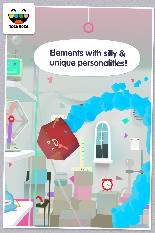 Android application Toca Lab: Elements screenshort