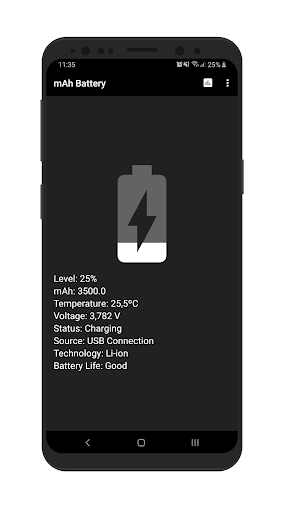 mAh Battery Screen 3