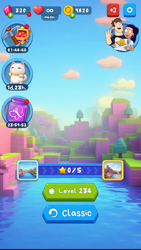 Screenshot of BlockBuster: Adventures Puzzle