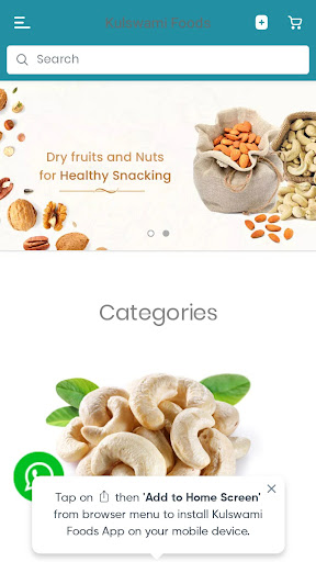 Kulswami Foods Screen 2