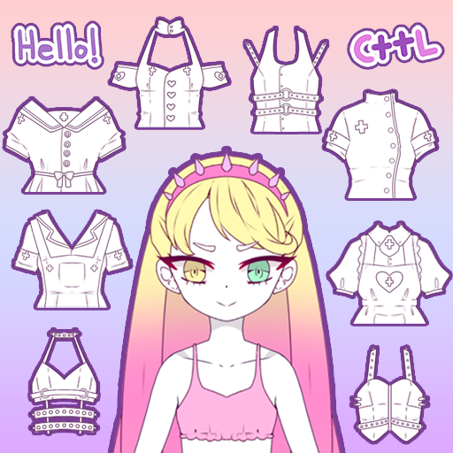 Roxie Girl anime avatar maker Logo