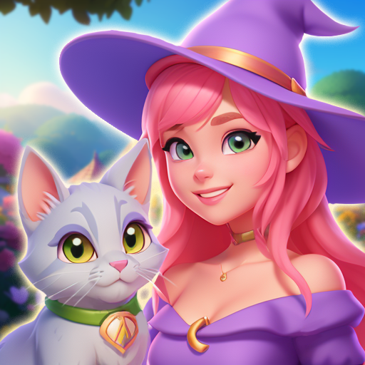 Witch Tile Match: magic puzzle 1.1.0 Icon