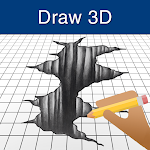 Cover Image of 下载 How to Draw 3D  APK