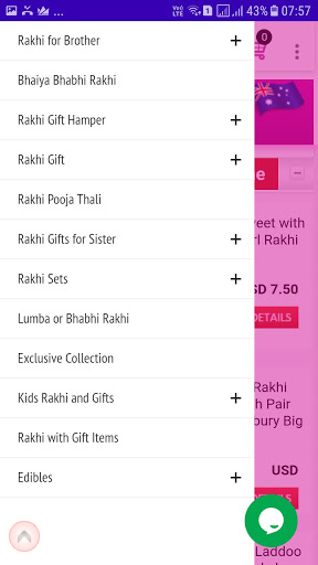 Send Rakhi Online Screen 2