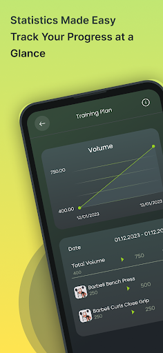 NutrioFit: Training & Diet Log Screen 2