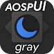 aospUI Gray, Substratum Dark t - Androidアプリ
