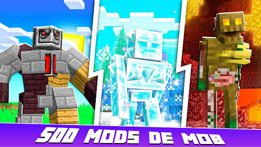Mods 500 Mobs para Minecraft