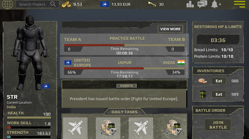 Guerra Mundial 4 - Finales