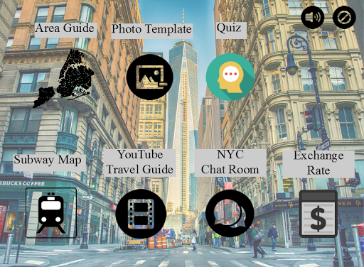 New York Tourist Guide Screen 2