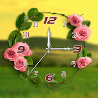 Rose Clock lwp
