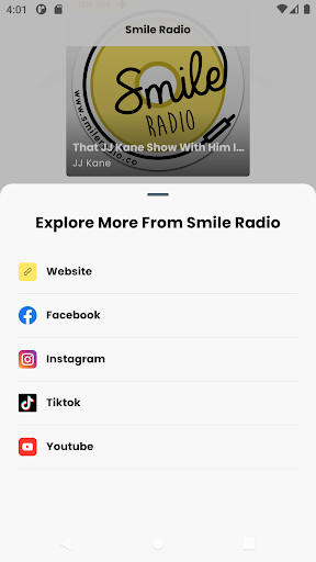 Smile Radio Screen 3