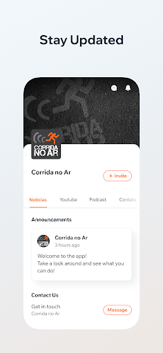 Android application Corrida no Ar screenshort