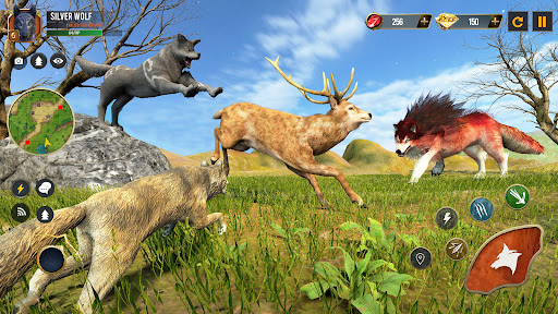 Wild Wolf Simulator Wolf Games Screen 2