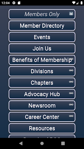 TCA Mobile App Screen 2