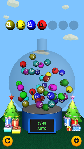 Lotto number generator machine Screen 2
