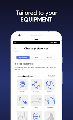 SmartWOD Workout Generator Screen 2