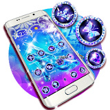 Bling Purple Blue Diamond Theme icon