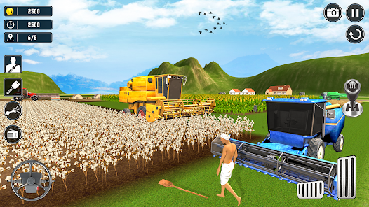 Captura 2 Offline Tractor Farming Games android