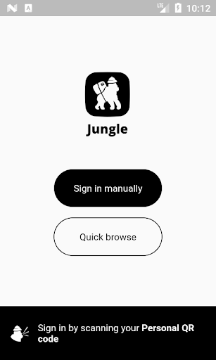 Android application Jungle screenshort