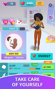 Baby & Mom – Pregnancy Idle 3D Simulator Mod Apk 1.7.1 7