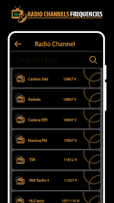 Captura 7 Channels Frequency Finder android