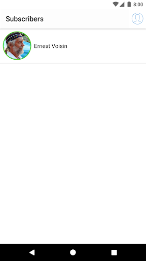 Android application Allovie screenshort