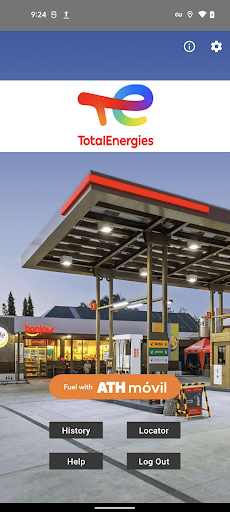 TotalEnergies E-Wallet Screen 2