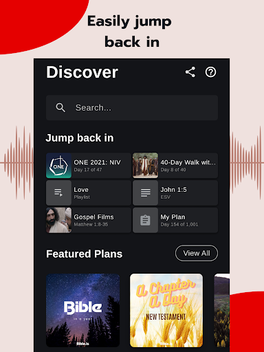 Bible - Audio & Video Bibles screenshot