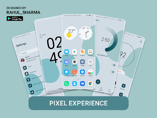 Android application G-PIX Android-12 EMUI THEME screenshort