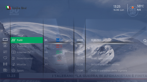 Italia Live Screen 2