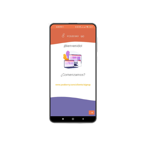 Android application POSBerry GO screenshort