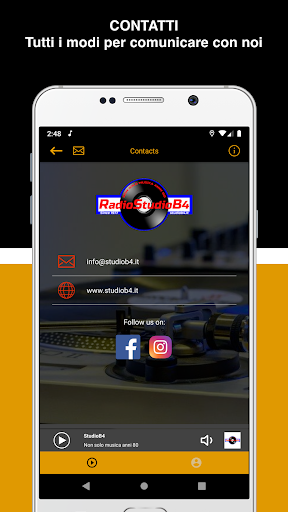 Radio StudioB4 Screen 3