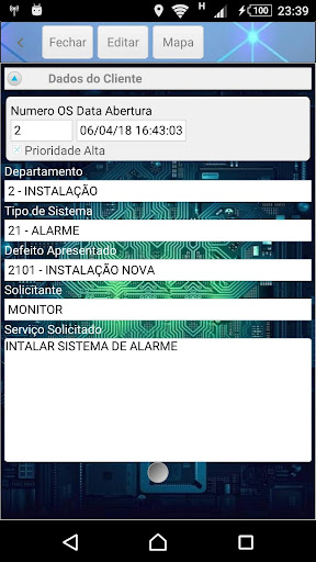 ONIX OS Mobile Screen 3