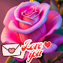 Love Quotes:Rose Wallpapers