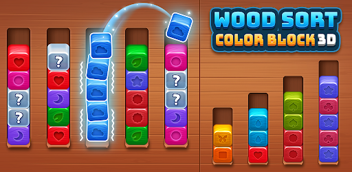 Wood Sort - Color Block 3d Android App