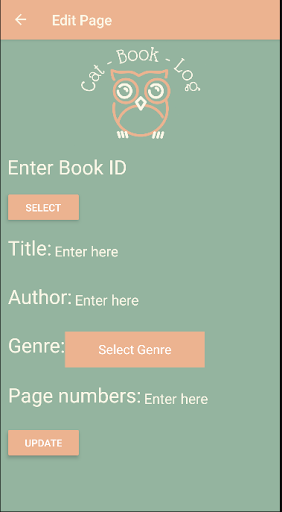 CatBookLog Screen 3