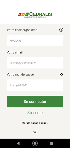 Android application Capp screenshort
