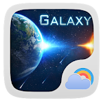 Cover Image of Download Galaxy Theme GO Weather EX 1.4 APK