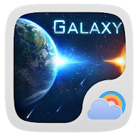 Galaxy Theme GO Weather EX