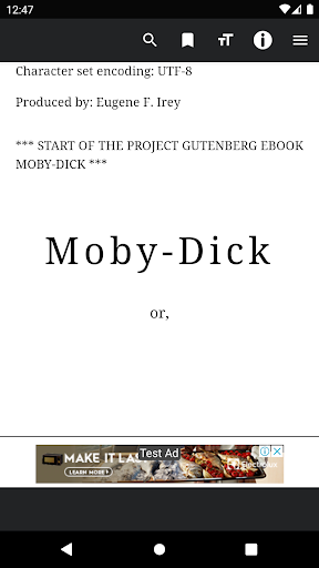 Herman Melville Books Screen 3