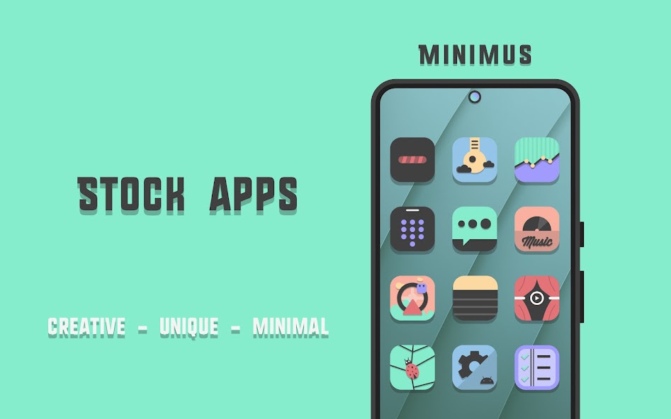 Minimus Icons 1.1.1 APK + Mod (Unlimited money) untuk android