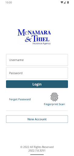 Android application McNamara & Thiel Insurance screenshort