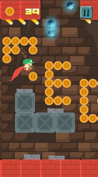 Running Brickman 1.1 APK + Мод (Unlimited money) за Android
