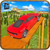 Impossible Wooden Tracks Car Driving 2017 icon