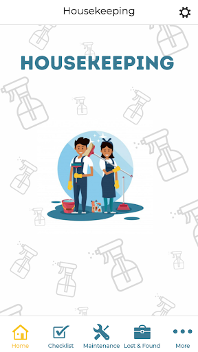 Android application Housekeeping Checklist screenshort