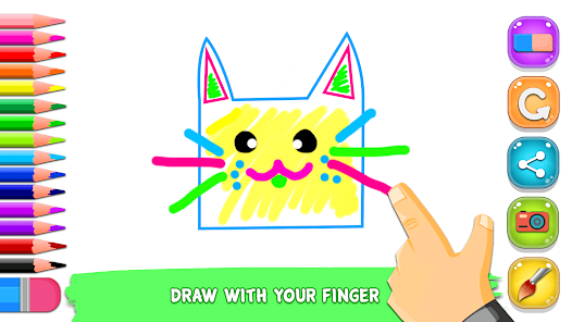 BeeArtist - Jogo de desenho. Desenhos Crianças. Desenhar. Pré-Escolar e  Básico.::Appstore for Android