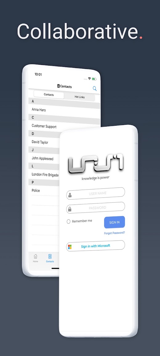 Android application Urim screenshot
