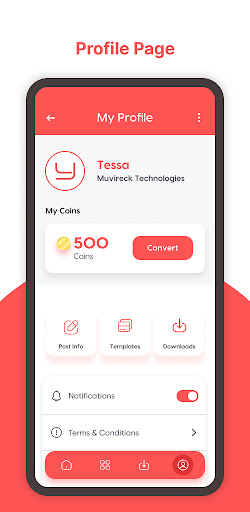 Android application Yetlo Poster Maker screenshort