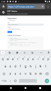 Browser for FIDO2 - WebAuthn -